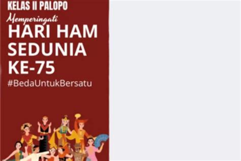 11 Link Twibbon HARI HAM Sedunia 10 Desember 2023 Rayakan Dengan