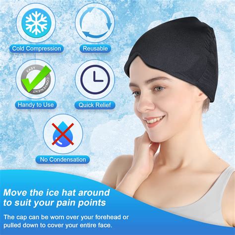 Buy Comfitech Headache Relief Hat Migraine Cap Wearable Migraine Mask