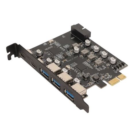 Sonew Carte Usb Pci Express Carte D Extension Pcie Vers Usb Usb