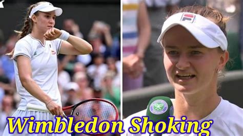 Barbora Krejcikova Shocks Elena Rybakina To Reach Wimbledon Final With