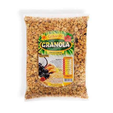 Granola 500g Gran Pic Cravo And Canela