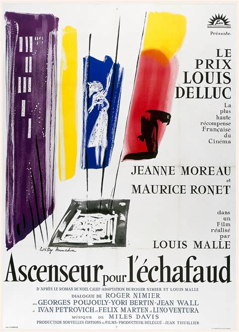 Affiche Du Film Ascenseur Pour L Chafaud Photo Sur Allocin