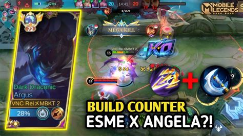 Tutorial Build Argus Counter Esmeralda MOBILE LEGENDS YouTube