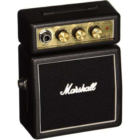 Marshall MS2 Mini Amplificatore Per Chitarra 1W Nero