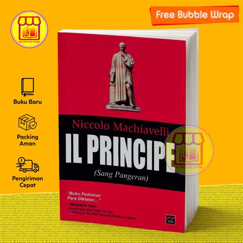 Jual IL Principe Sang Pangeran By Niccolo Machiavelli Shopee Indonesia