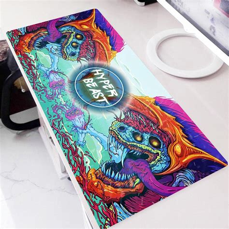 Buy Cs Go Hyper Beast Big Mousepepad Anime Mouse Pad Non Slip Mat Gamer