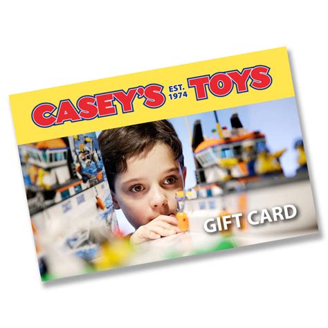 Caseys Toys T Card Voucher 50 Boy Design Toys Caseys Toys