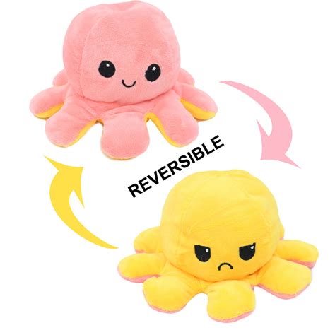 Reversible Octopus Plush Mah Global Trading