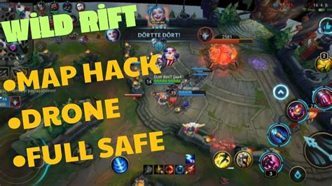 League Of Legends Wild Rift Hile Map Hack Drone Düşman Totem