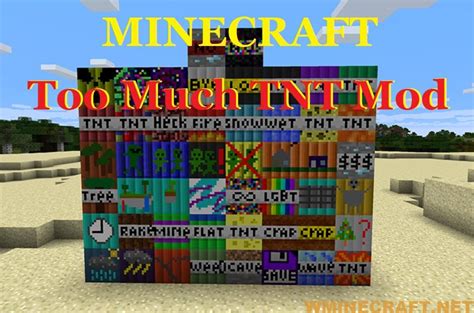 Too Much Tnt Mod 1 12 2 For Minecraft Other Games Fearless Assassins