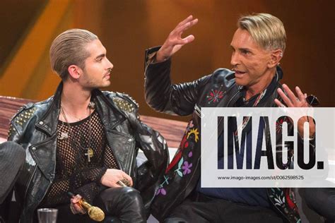 ZDF Wetten dass Designer Wolfgang Joop und Sänger Bill Kaulitz