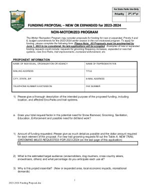 Fillable Online Parks Wa DOE FY 2024 Budget Request Vol 3 LPO Fax Email