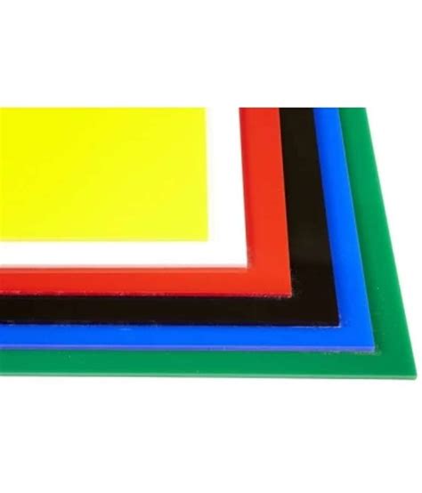 WF Education Group Shop Cast Acrylic Sheet Opaque Assorted 750 X 500