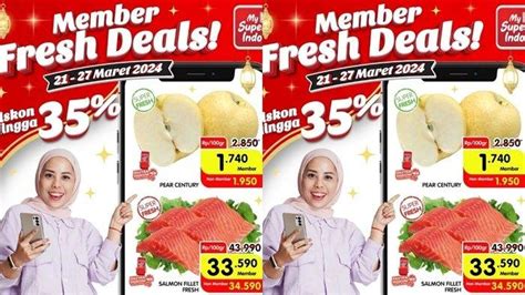 Katalog Promo JSM Superindo Hari Ini 22 Maret 2024 Buah Pear Dan Ikan