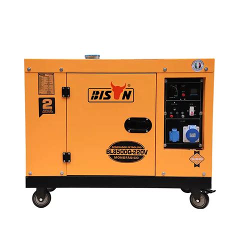 BISON 2kva 3kva 5Kva 5000Watt 110V 220V Manual Start 5Kw 3 Phase Silent