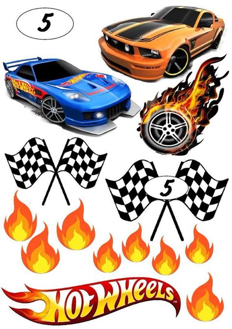 Hot Wheels Birthday Cake