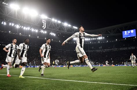 Juventus 3 0 Atletico Madrid Cristiano Ronaldo Ecstatic After