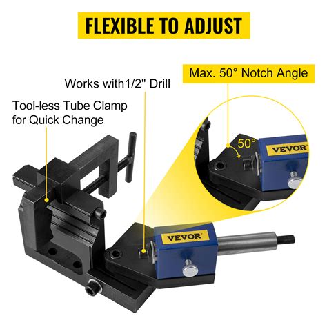 Vevor Pipe Notcher Punch And Press Tool Para 0 50 Grados Tube Notcher