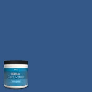 Behr Ultra Qt B Award Blue Extra Durable Semi Gloss Enamel