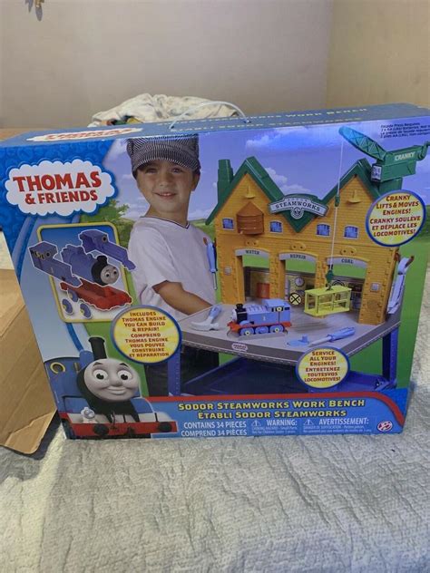 Thomas And Friends Sodor Steamworks Work Bench New In Box 2750201838