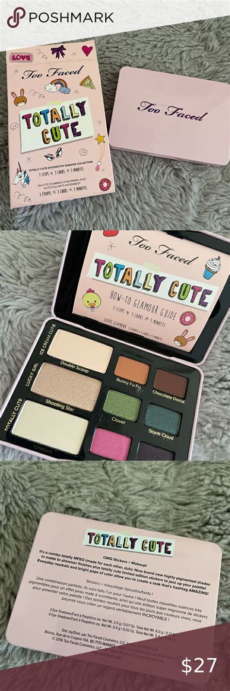 Too Faced Totally Cute Eyeshadow Palette Eyeshadow Eyeshadow Palette