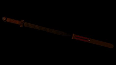 3D model Antique Byzantine Sword VR / AR / low-poly | CGTrader