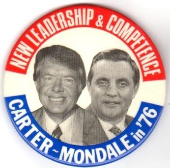 Jimmy Carter 1976 presidential campaign buttons - Fonts In Use