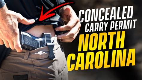 How To Get Your North Carolina Concealed Carry Permit Updated Youtube