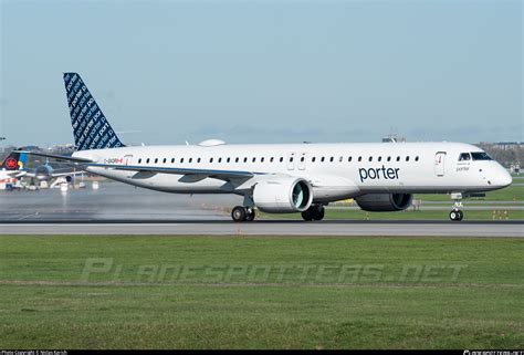 C GKQR Porter Airlines Canada Embraer E195 E2 ERJ 190 400 STD Photo