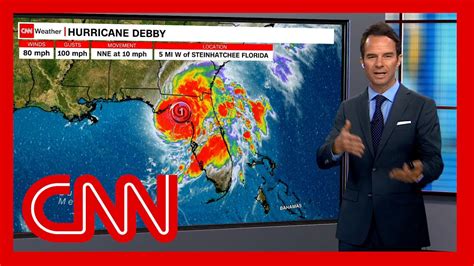 Hurricane Debby Makes Landfall In Florida Main Stream Videos