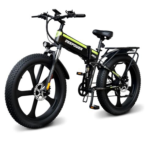 Folding Electric Bike 1000w 175ah Mountain Bike 26 Inch 7 Speed 48v