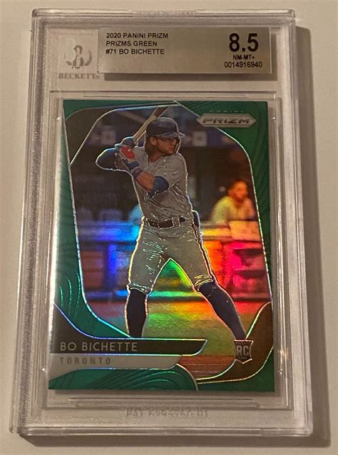 2020 Panini Prizm Green Prizm 71 Bo Bichette RC For Sale Online EBay