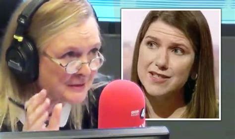 Brexit News Jo Swinson Squirming As Bbc Host Confronts Remain Leader