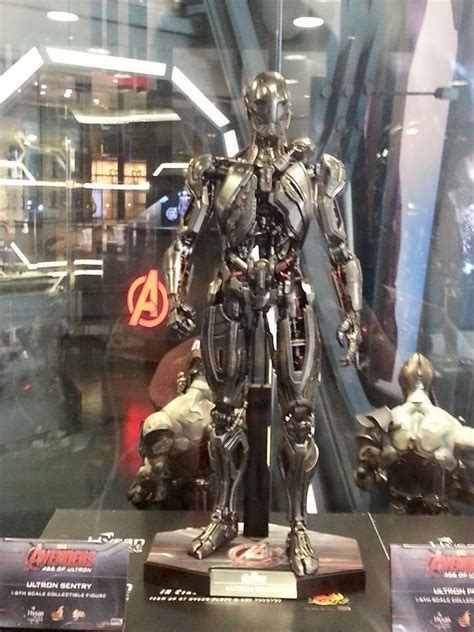 Ultron Sentry Avengers Age Of Ultron Figure Hot Toys Hi Def Ninja Pop Culture