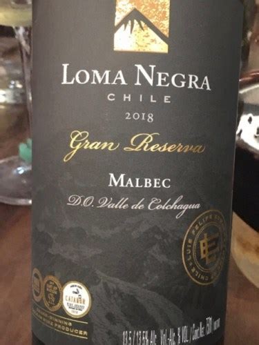 Loma Negra Gran Reserva Malbec Vivino US