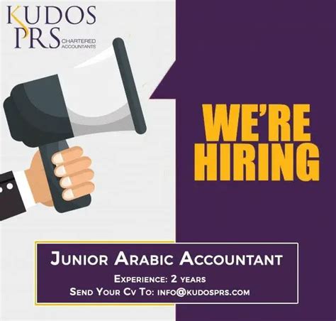 Junior Arabic Accountant Dubai Uae Gulf Career Hunt