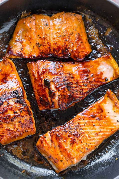 Salmon Honey Glaze Baked at Janice Timmons blog