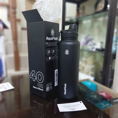 Space Black Oz Aquaflask On Carousell