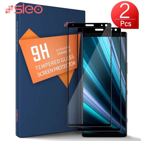 Sleo Pcs For Sony Xperia Tempered Glass Full Cover H Screen