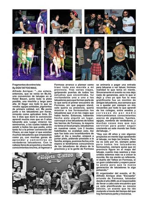 DGN Tattoo magazine Edición 15 años revista de tatuajes