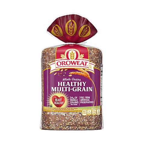 Oroweat Whole Grains Healthy Multi Grain Bread Breads From The Aisle