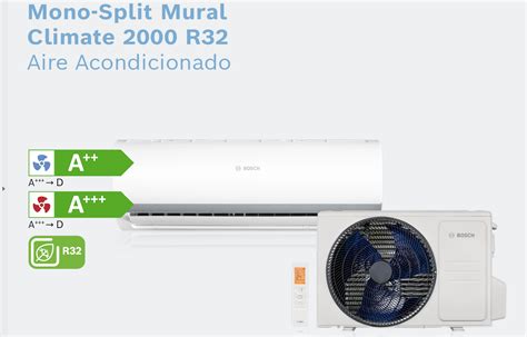 Bosch Mono Split Mural Climate R Aire Acondicionado Sumifon Clima