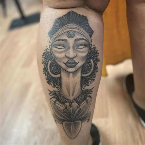 African Queen Tattoo Ideas For Majestic Inspiration