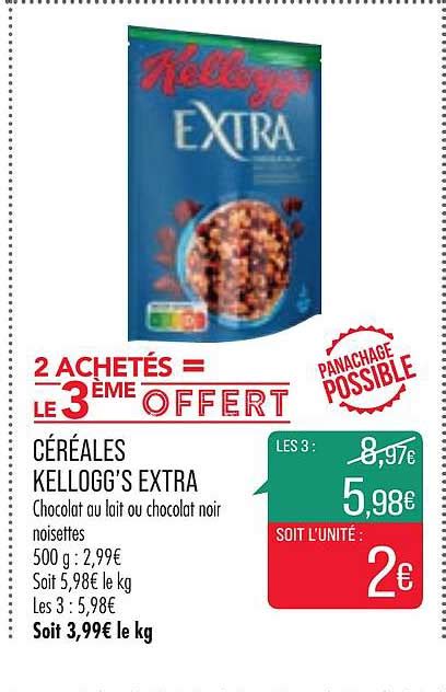 Promo C R Ales Kellogg S Extra Chez Match Icatalogue Fr