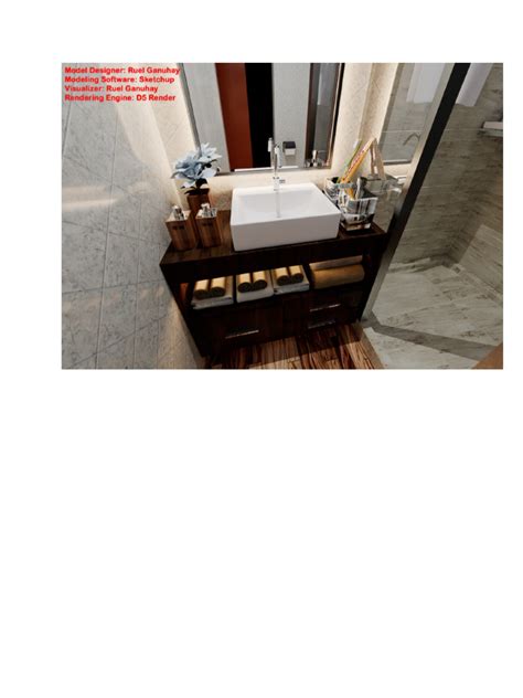 Toilet and Bath Interior Design | PDF