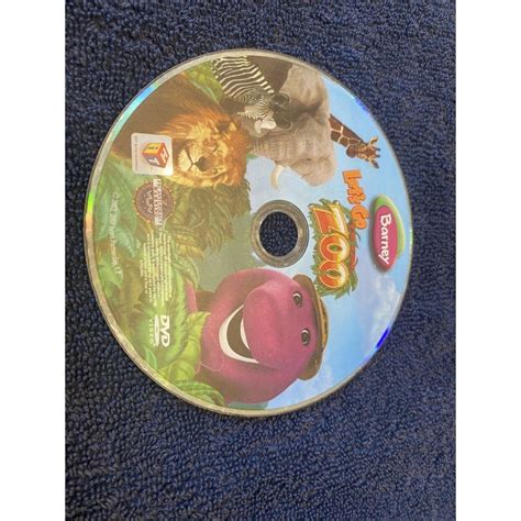 Barney DVD Lot: The Land Of Make Believe, Let's Go To The Zoo, Sharing Is Caring