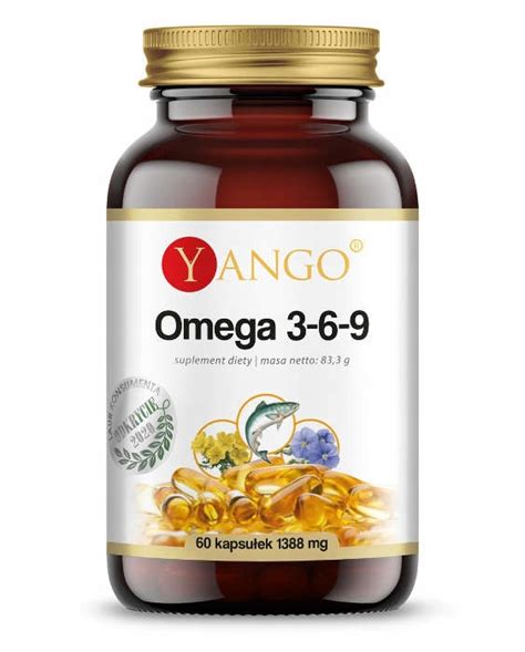 Kwasy Omega 3 6 9 YANGO 60 kapsułek 3 6 9 369 15395384546 Allegro pl