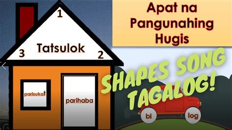 Shapes Song Apat Na Pangunahing Hugis Mathematics Educational