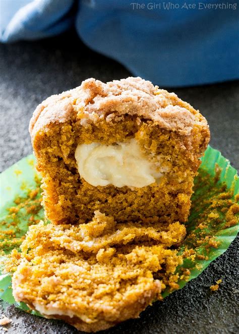 Pumpkin Cream Cheese Muffins