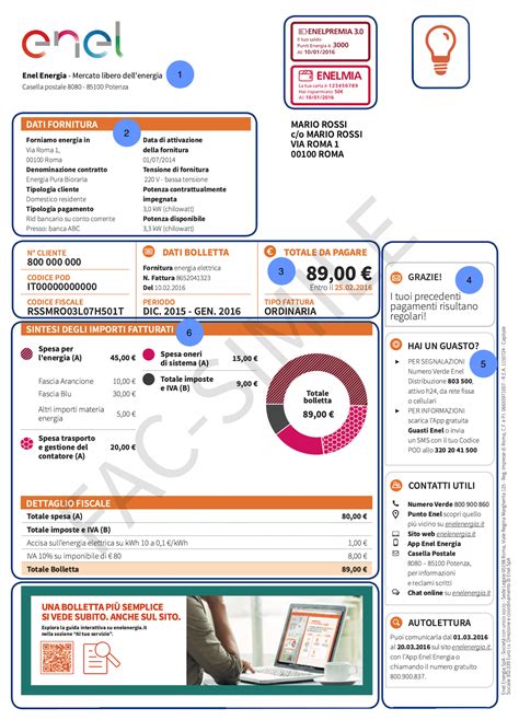 Bollette Enel Luce E Gas Come Leggerle E Capirle Switcho